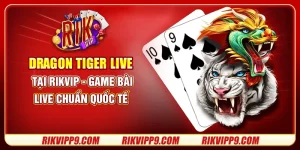 Dragon Tiger Live tại Rikvip - Game bài live chuẩn quốc tế