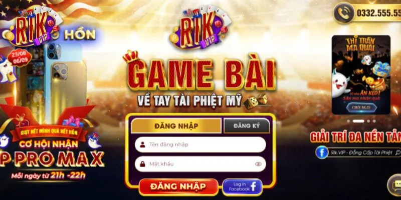 Giới thiệu Rikvip - Cổng game giải trí hàng đầu